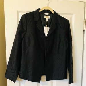 NWT Talbots Silk Jacket.